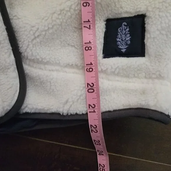 Free People Hit The Slopes Fleece Jacket Womens XS Soft Glow Sun Casual Boho - Picture 6 of 6